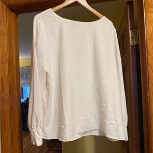 Ann Taylor Classic Cream/white Blouse